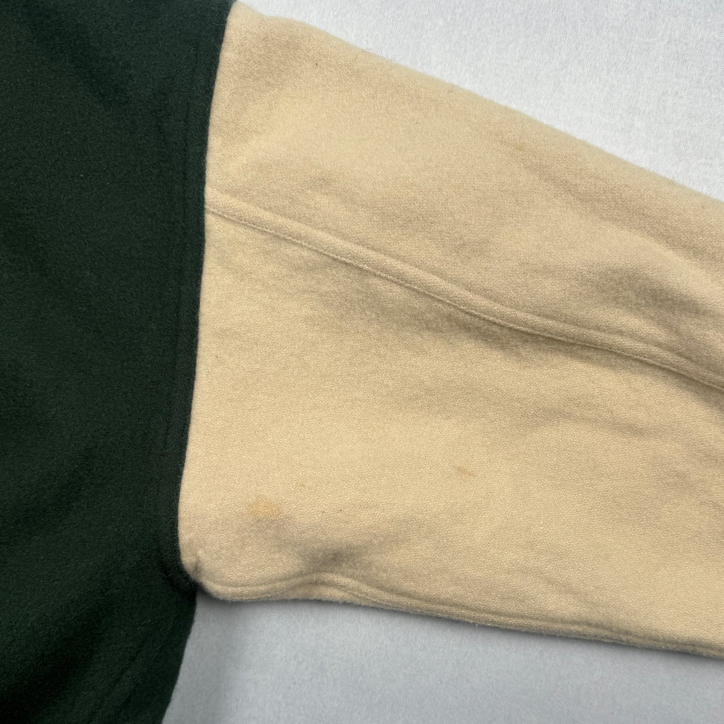 1984 I.S. Team Flag Wool Letterman Jacket (Green)