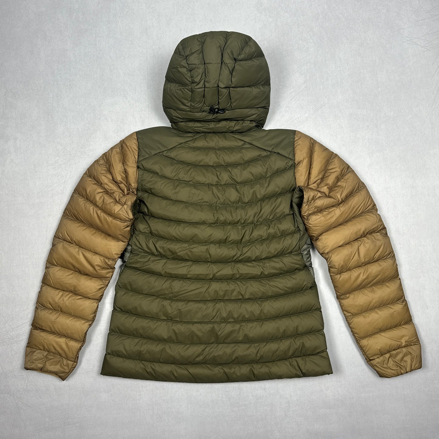 Cerium Hooded Down Jacket (Tatsu/Canvas/Forage)