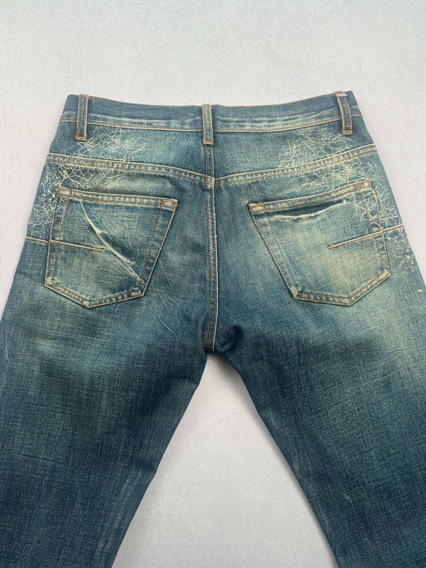 SS07 Spider Web Skinny Jeans