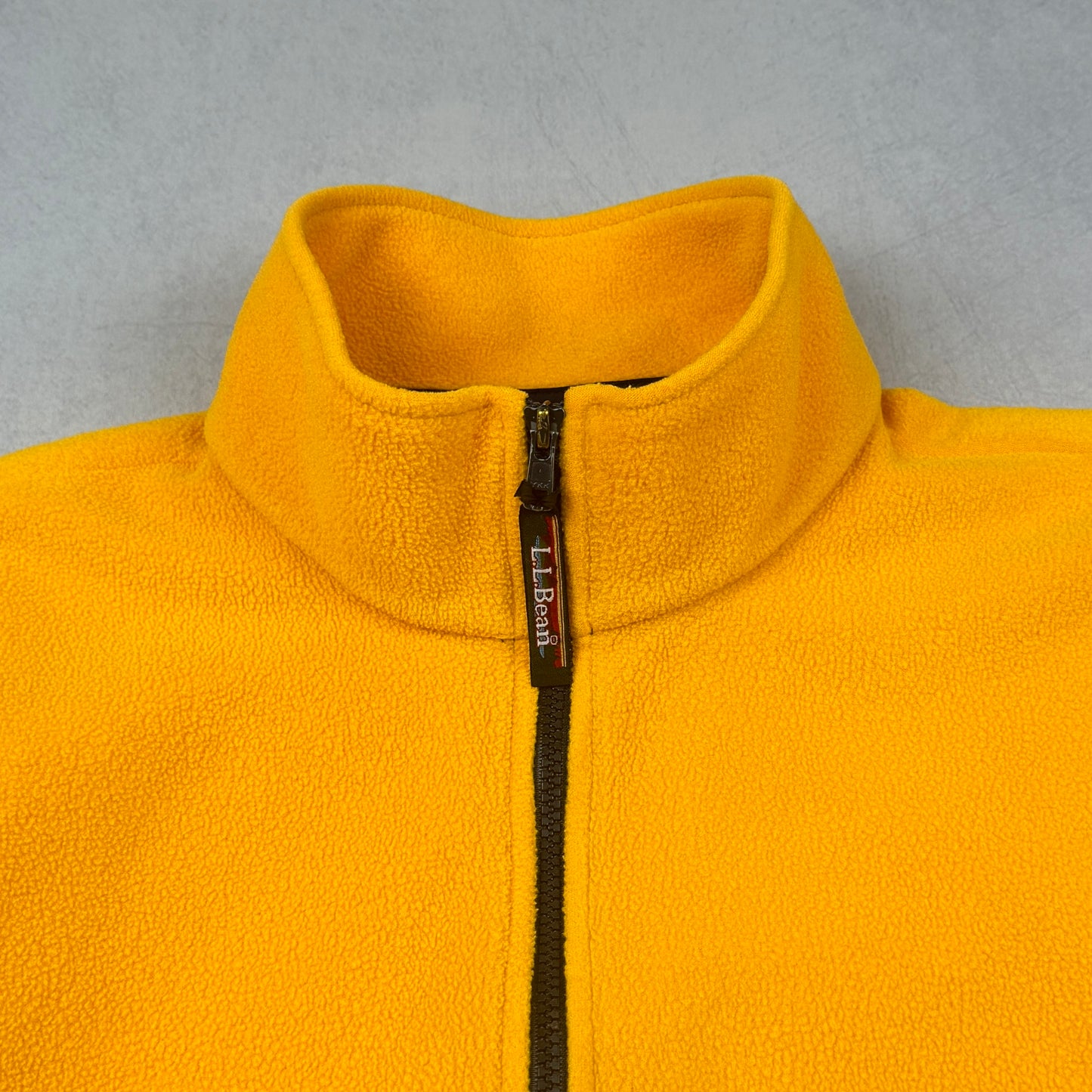 Vintage Polartec Full-Zip Fleece Jacket (Yellow/Navy, 2000–2002)