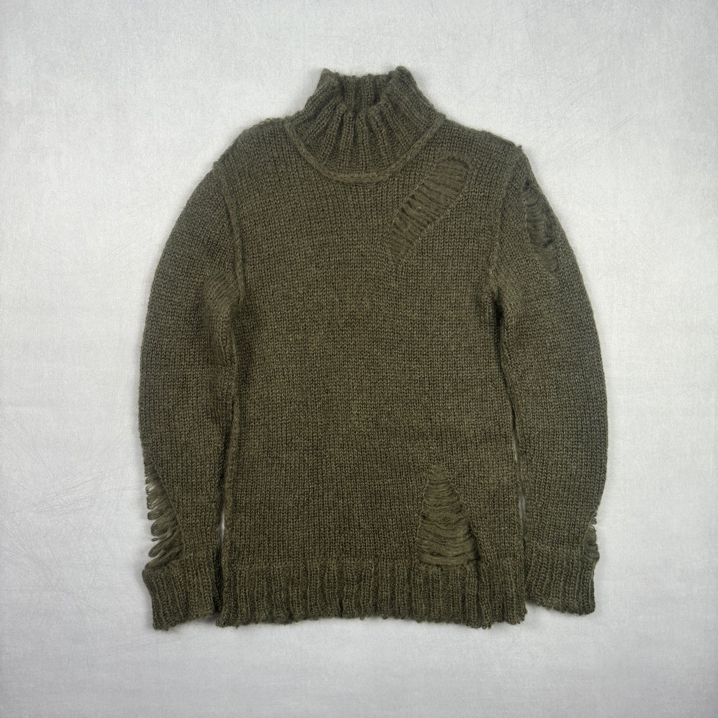 HES Distressed Mohair Sweater