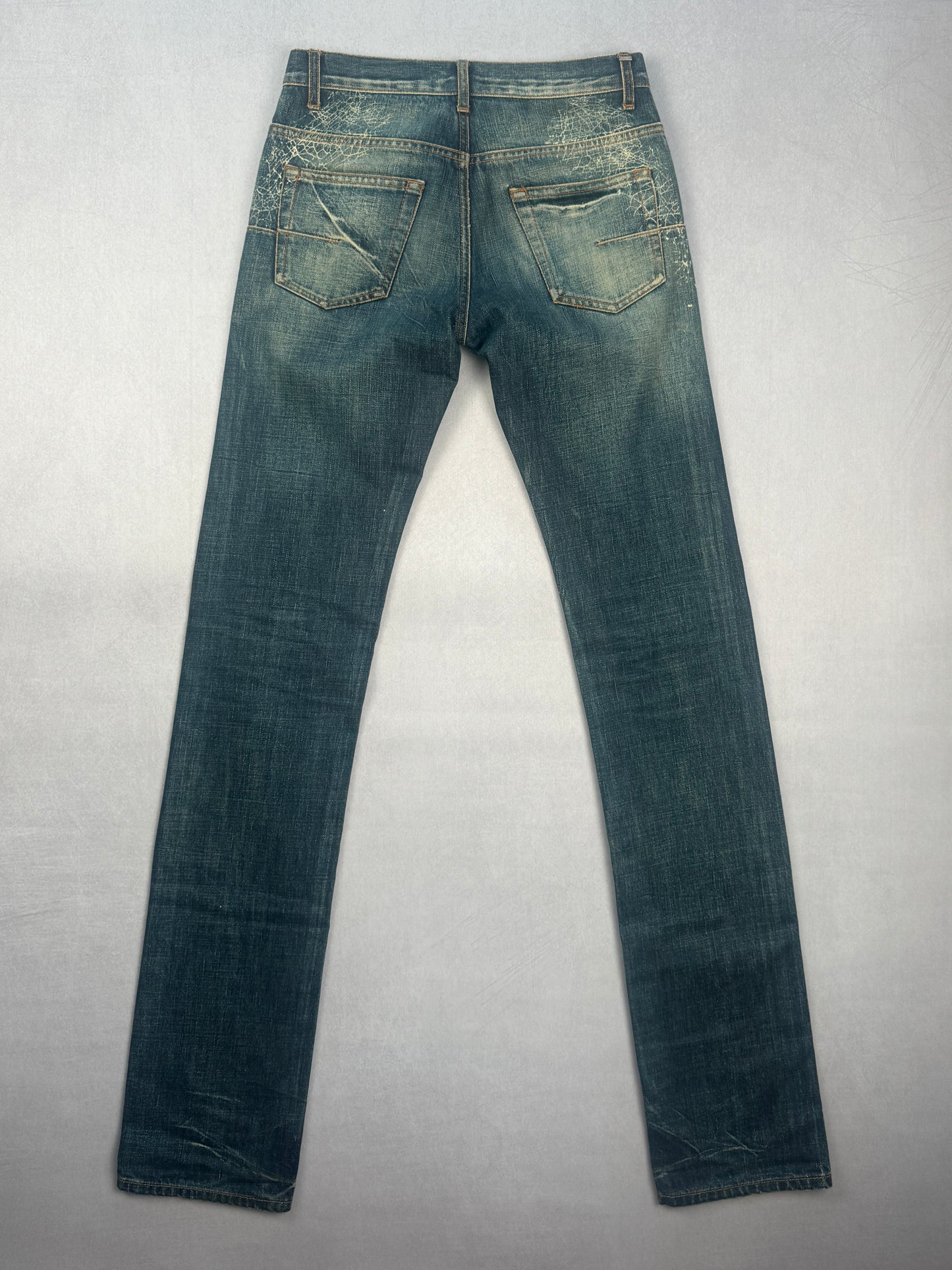 SS07 Spider Web Skinny Jeans