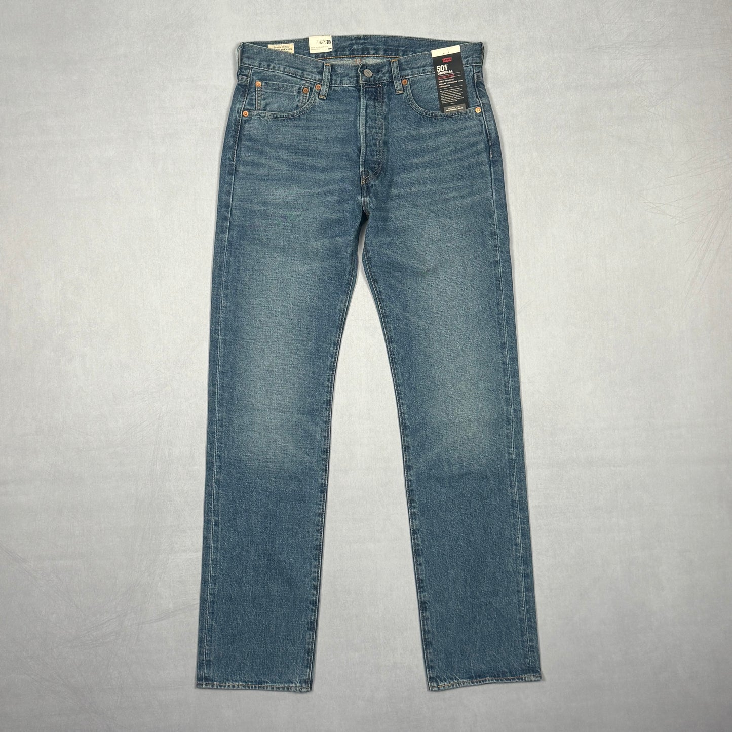 2022 Premium Redline Selvedge 501 Jeans (Blue)