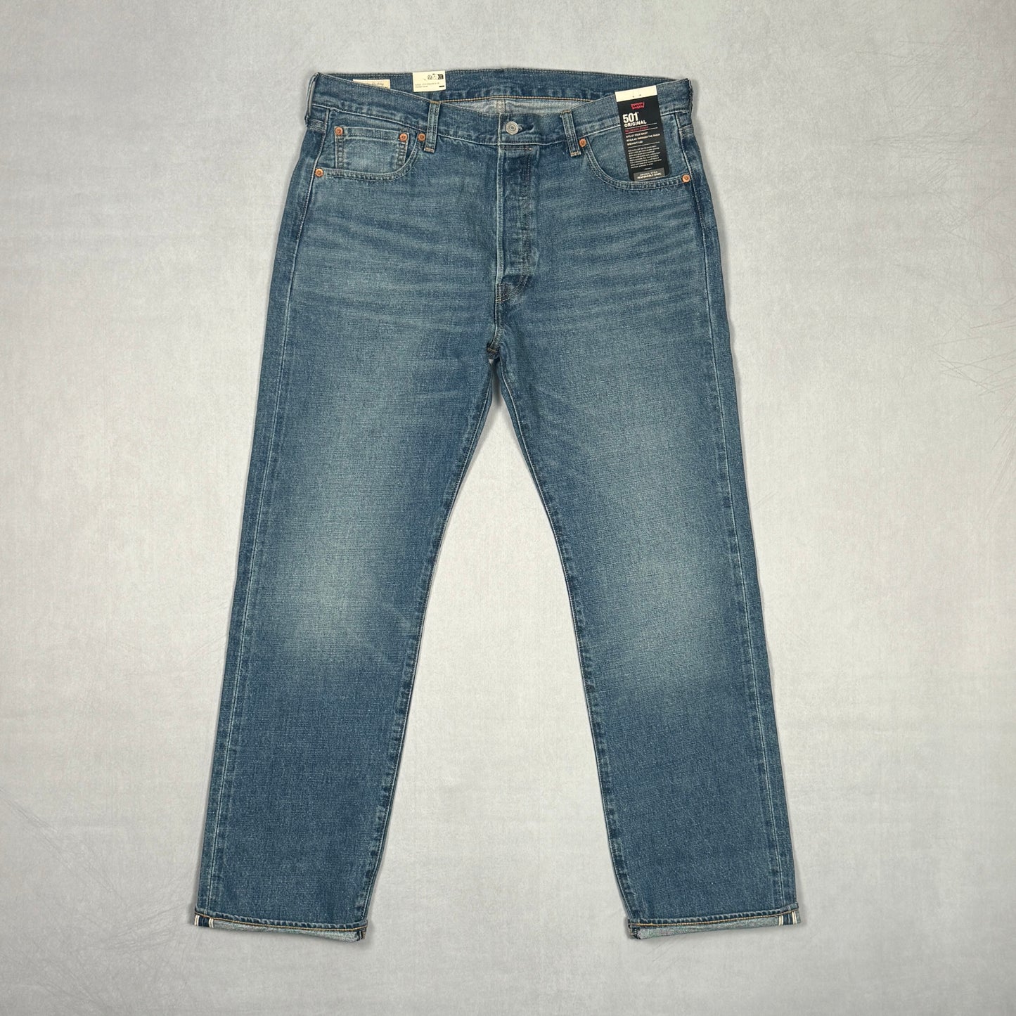 2022 Premium Redline Selvedge 501 Jeans (Blue)