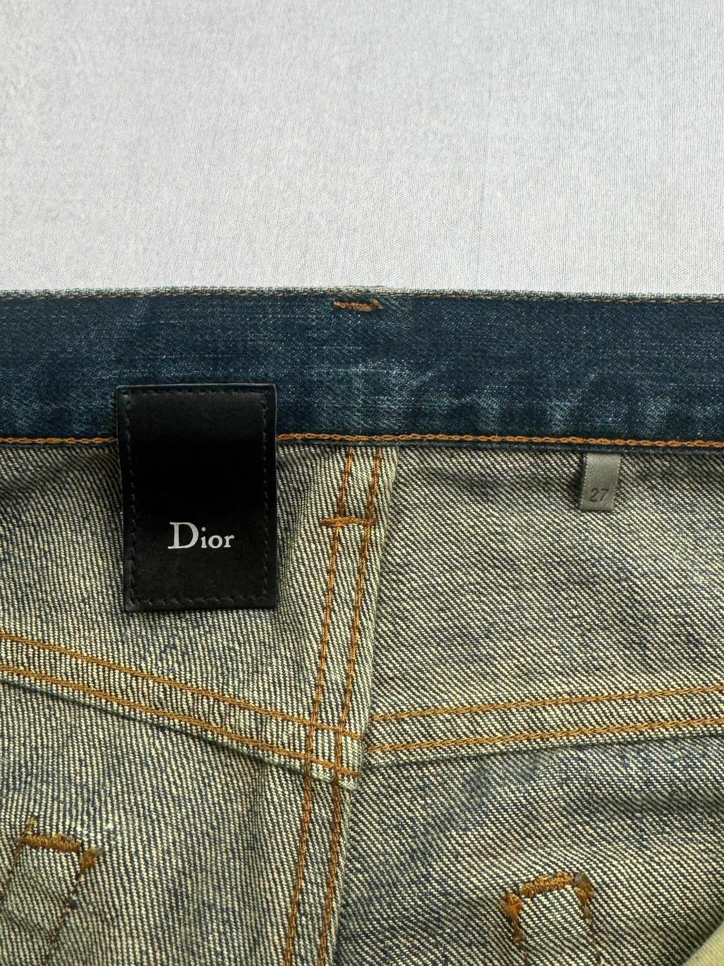 SS07 Spider Web Skinny Jeans