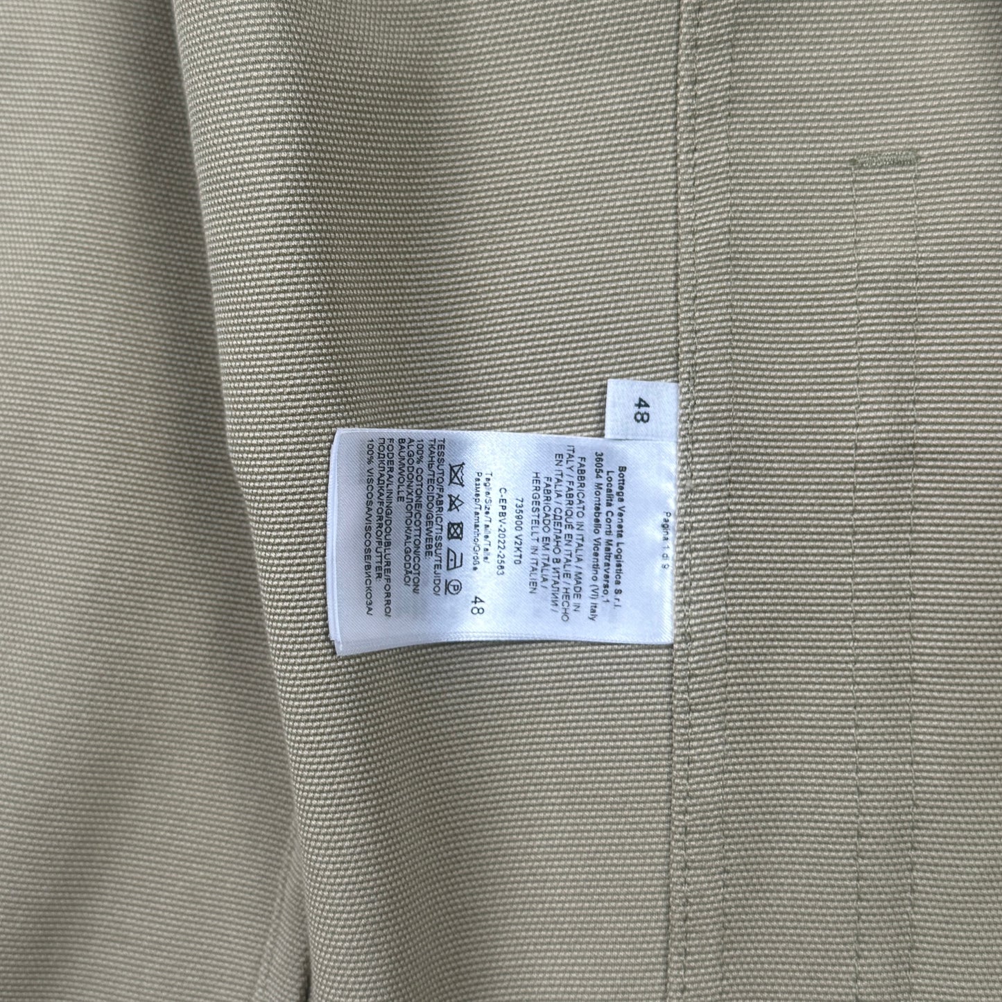2022 Ottoman Cotton Twill Jacket