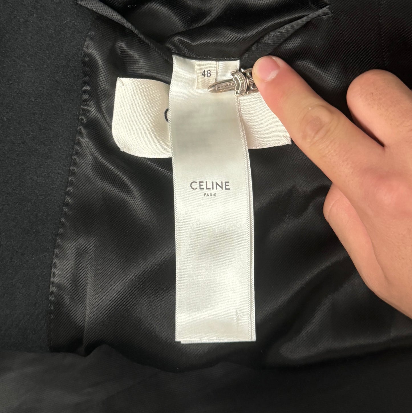FW21 Oversized Long Wool Pea Coat