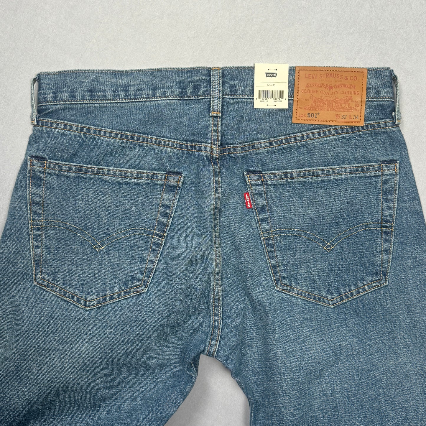 2022 Premium Redline Selvedge 501 Jeans (Blue)