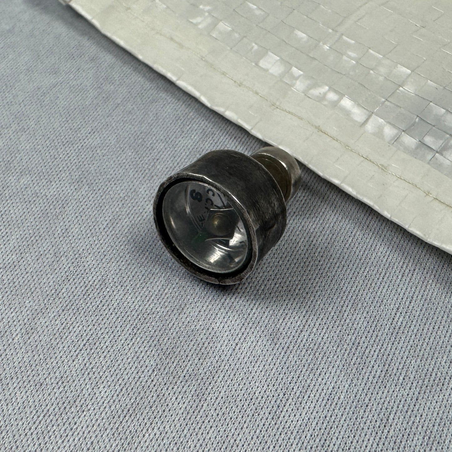 Compass Silver Earring