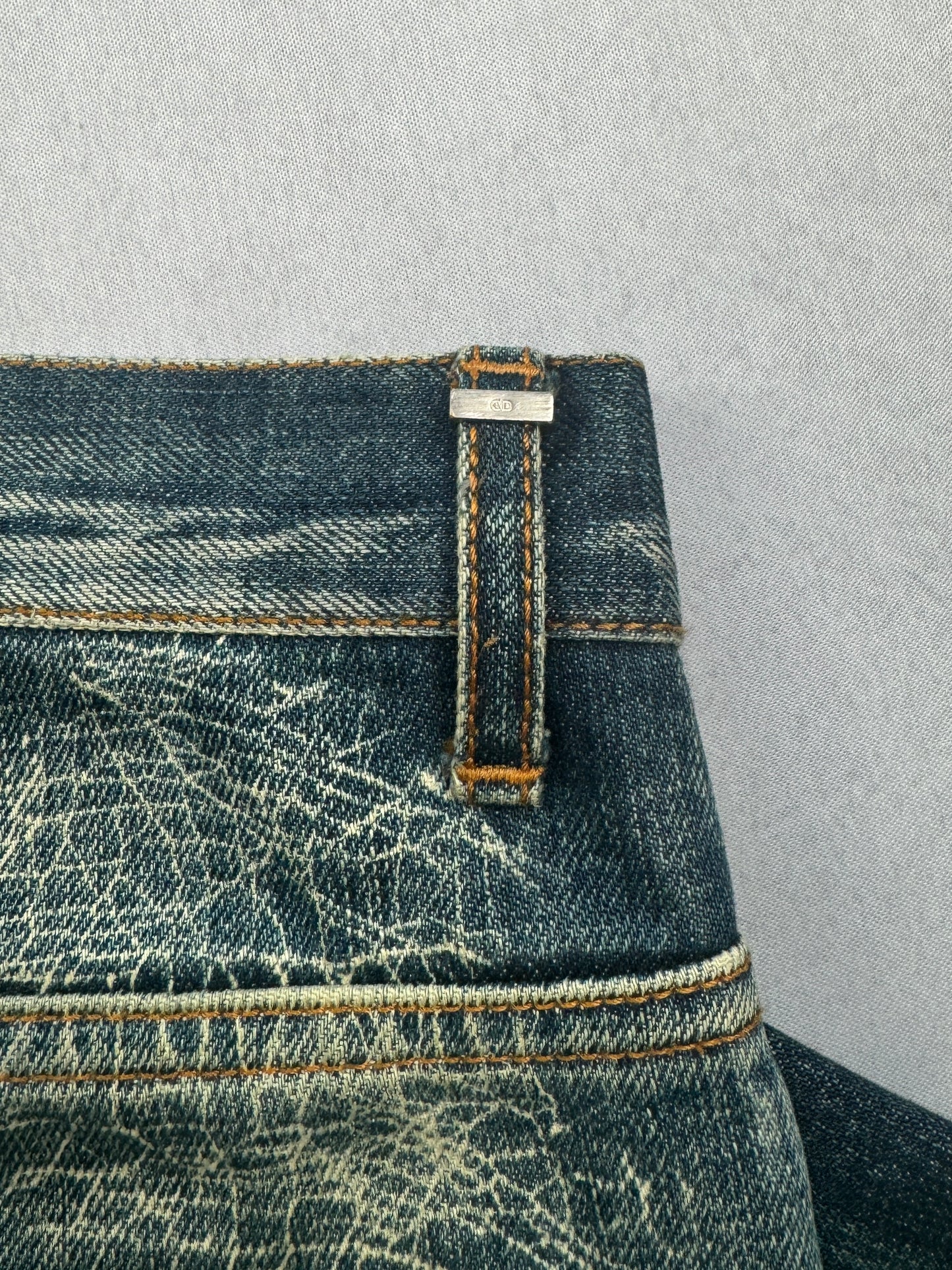 SS07 Spider Web Skinny Jeans