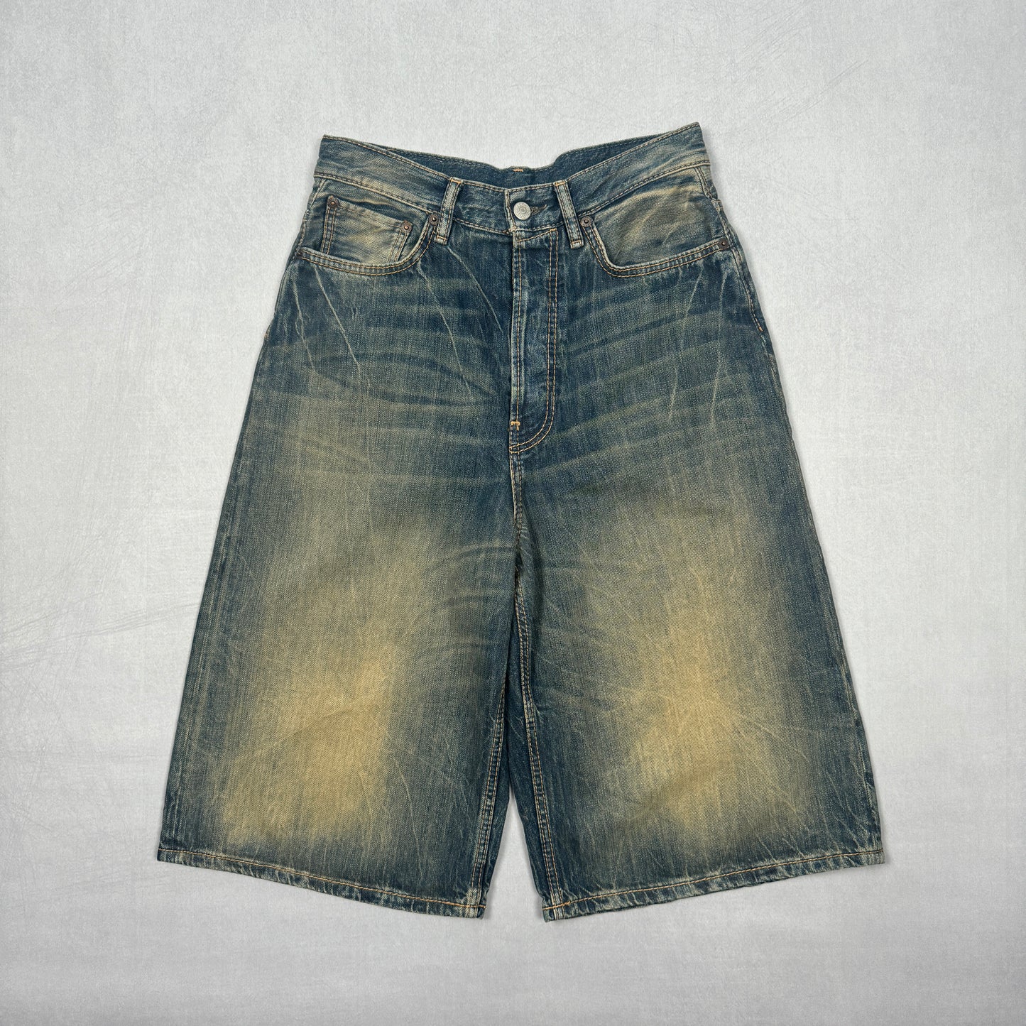 Loose Denim Shorts
