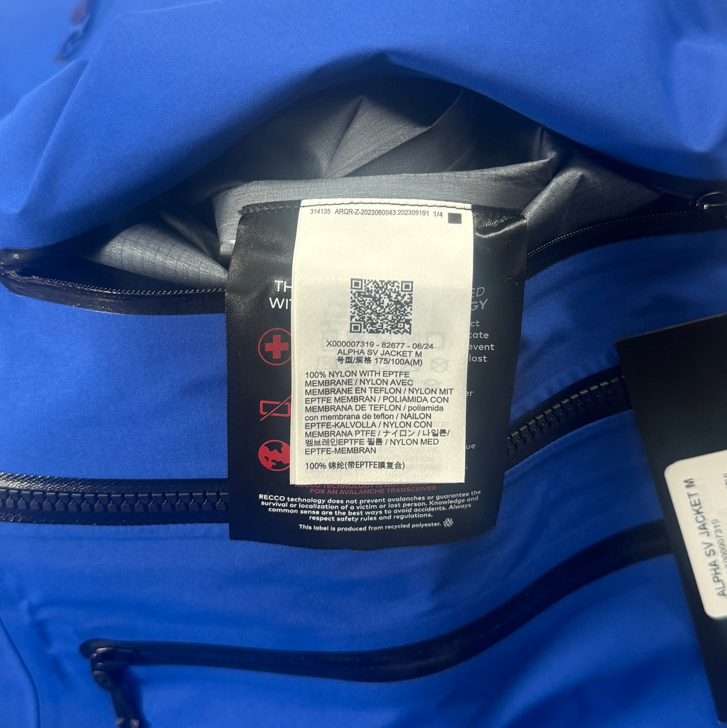 Gore-Tex Pro Alpha SV Shell Jacket