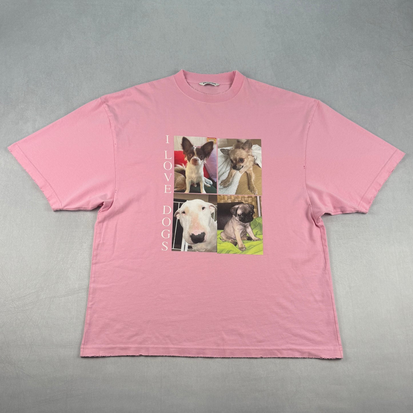 2020 “I Love Dogs” Graphic T-Shirt (Pink)