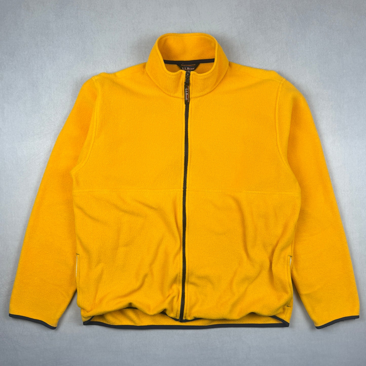 Vintage Polartec Full-Zip Fleece Jacket (Yellow/Navy, 2000–2002)