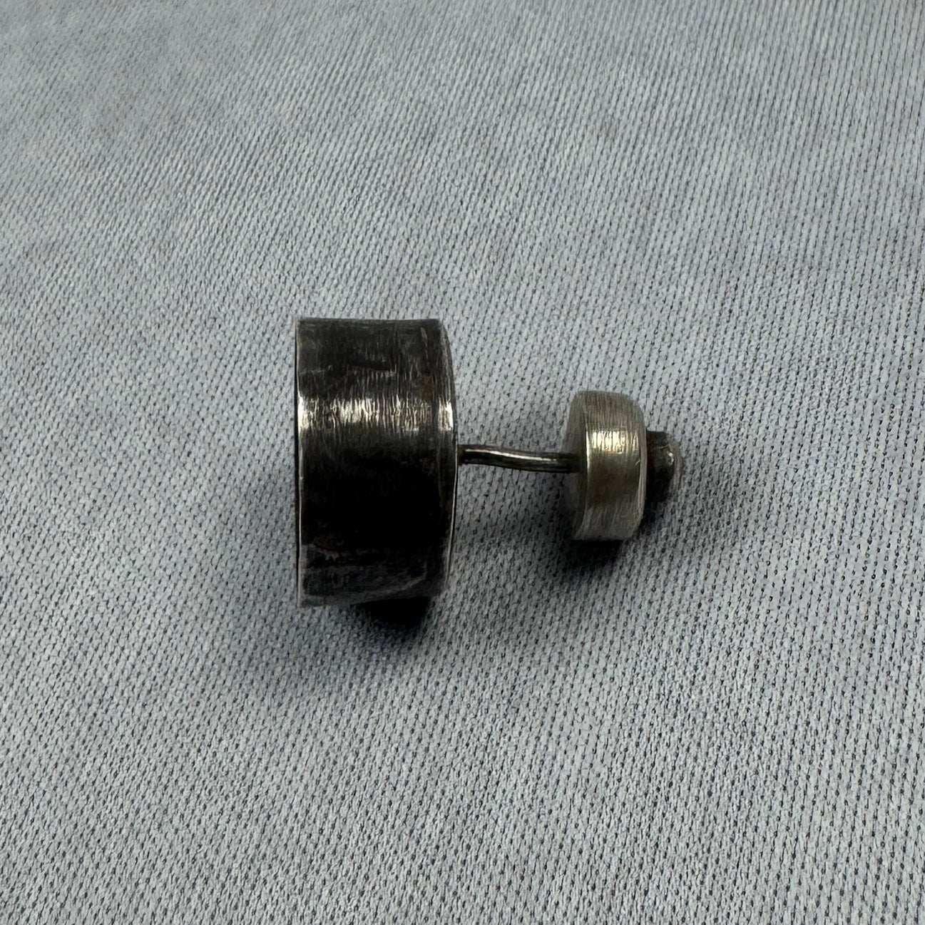 Compass Silver Earring