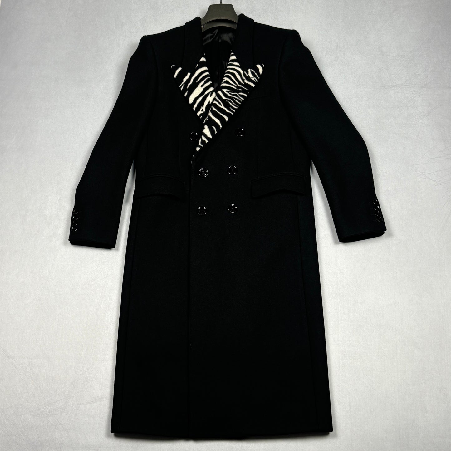 FW21 Oversized Long Wool Pea Coat