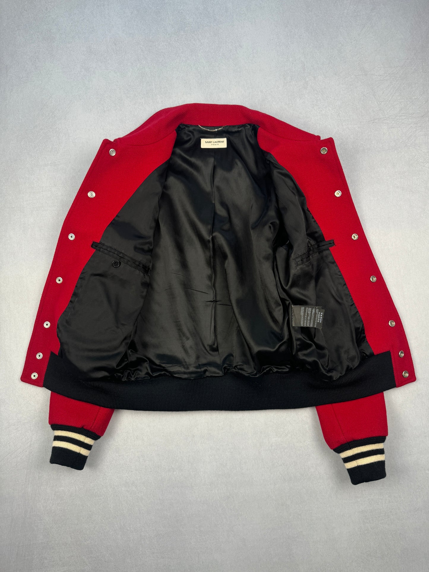 FW14 Cheetah Pony-Hair & Virgin Wool Teddy Jacket (Red)