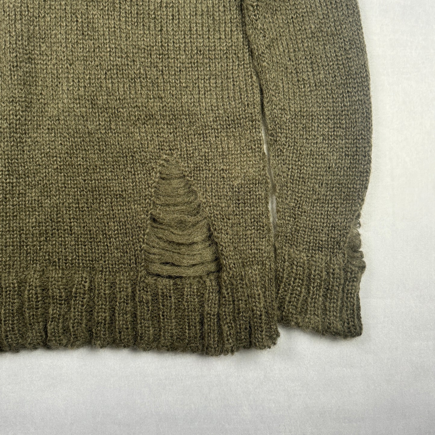 HES Distressed Mohair Sweater