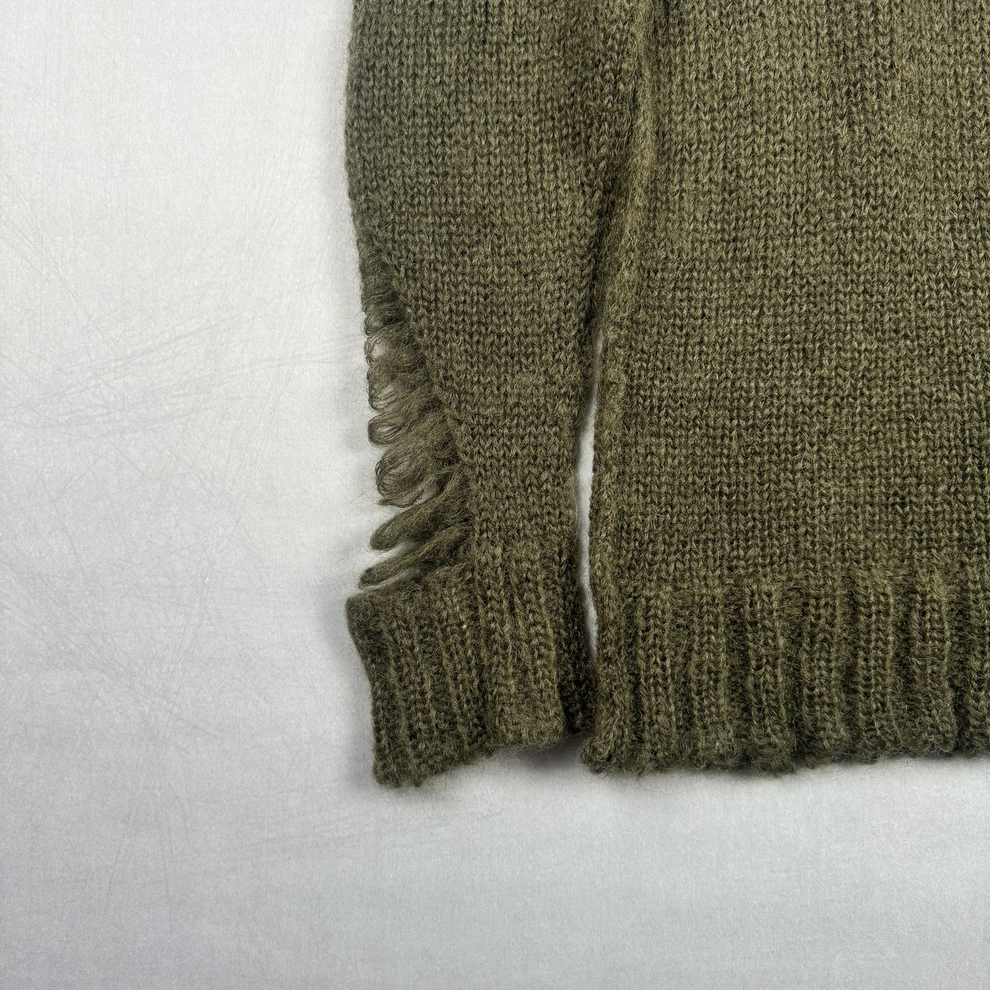 HES Distressed Mohair Sweater