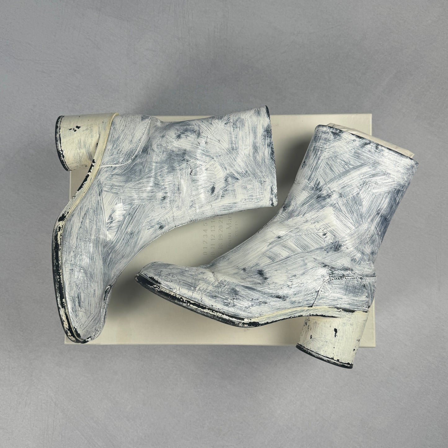 Painted Tabi Boots