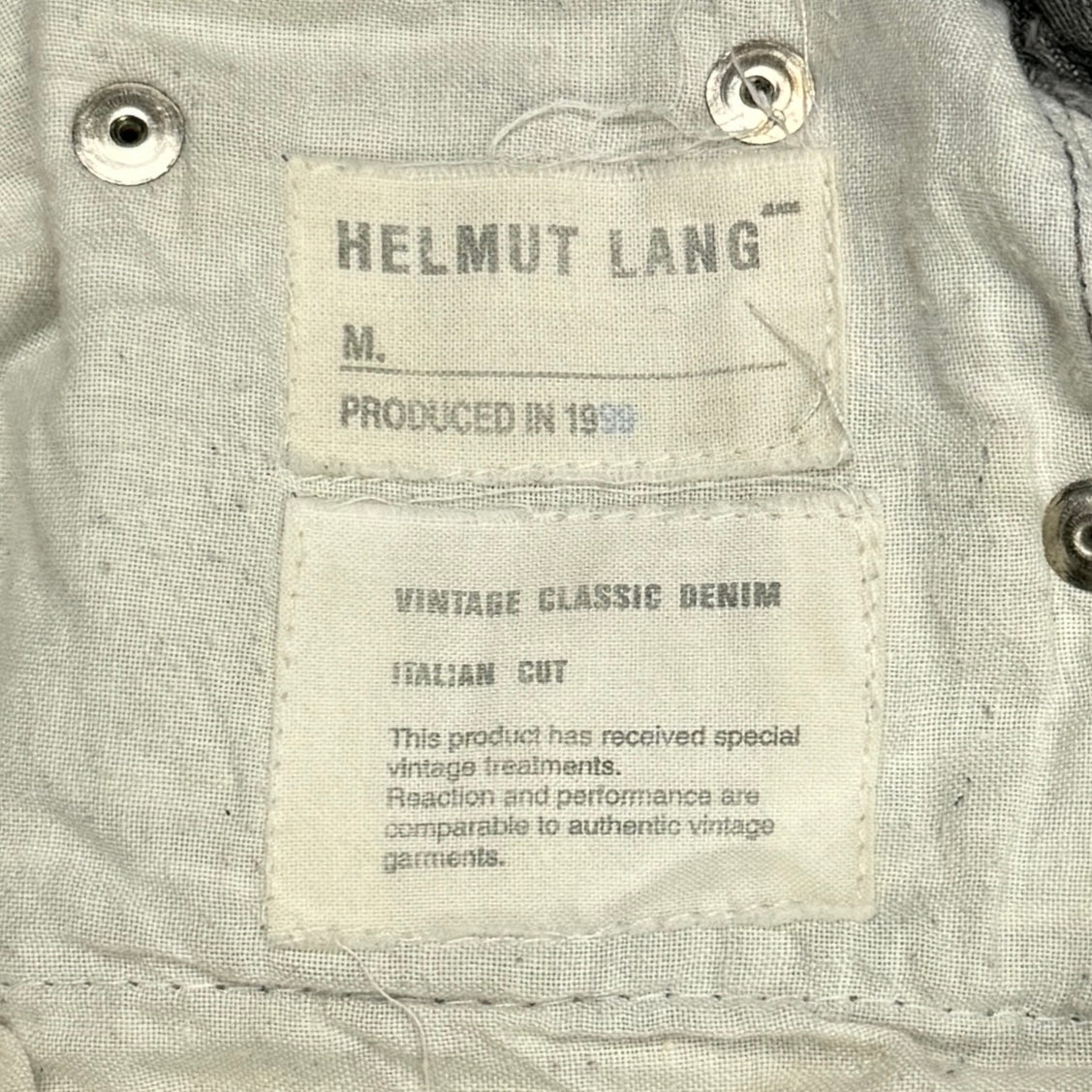 1999 Italian Cut Jeans