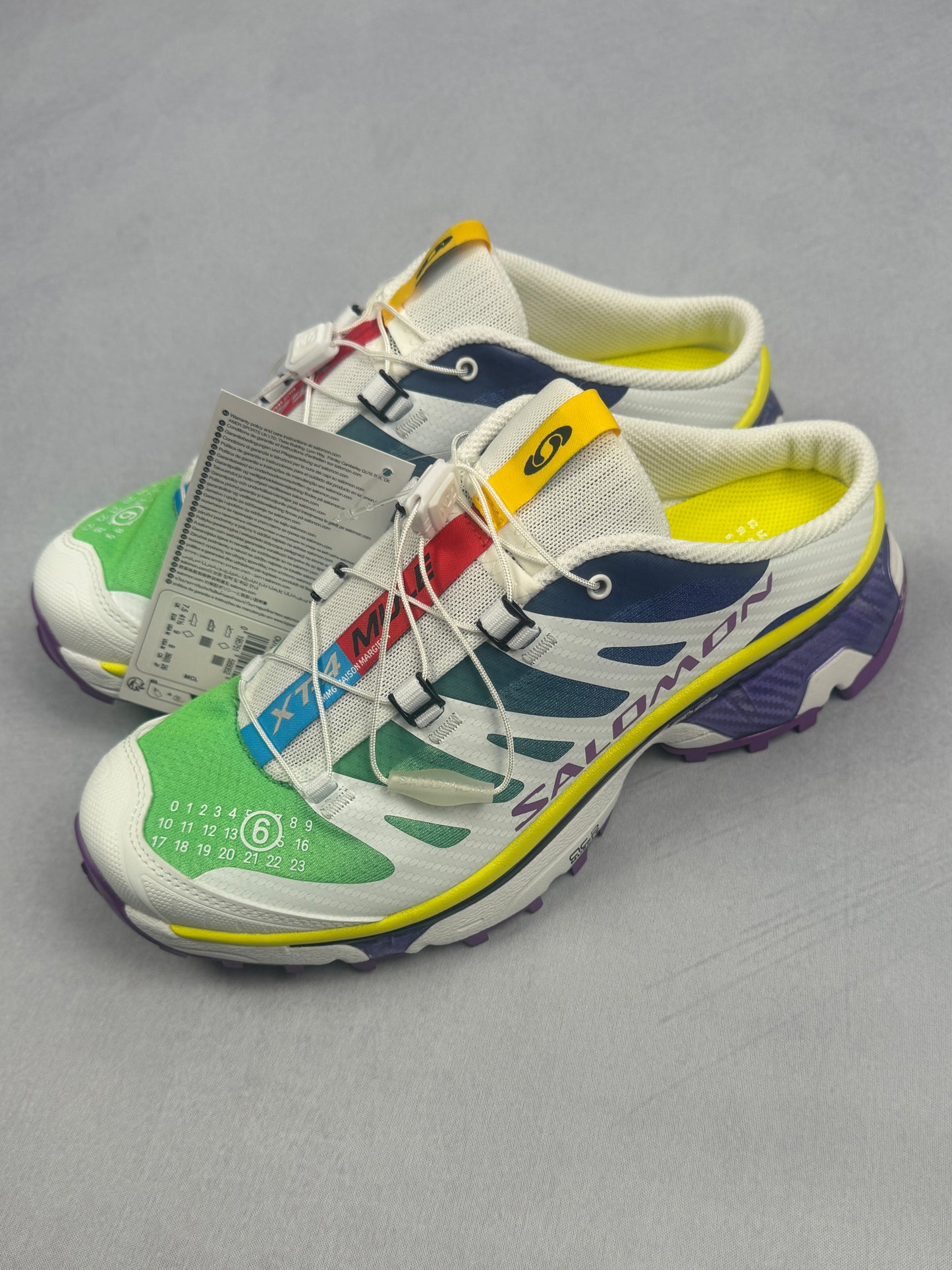 MM6 XT-4 Mules (Spectrum Blue/White/Spring Bouquet)