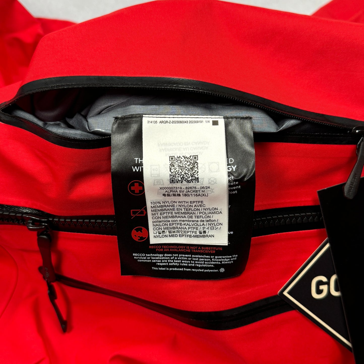 Gore-Tex Pro Alpha SV Shell Jacket
