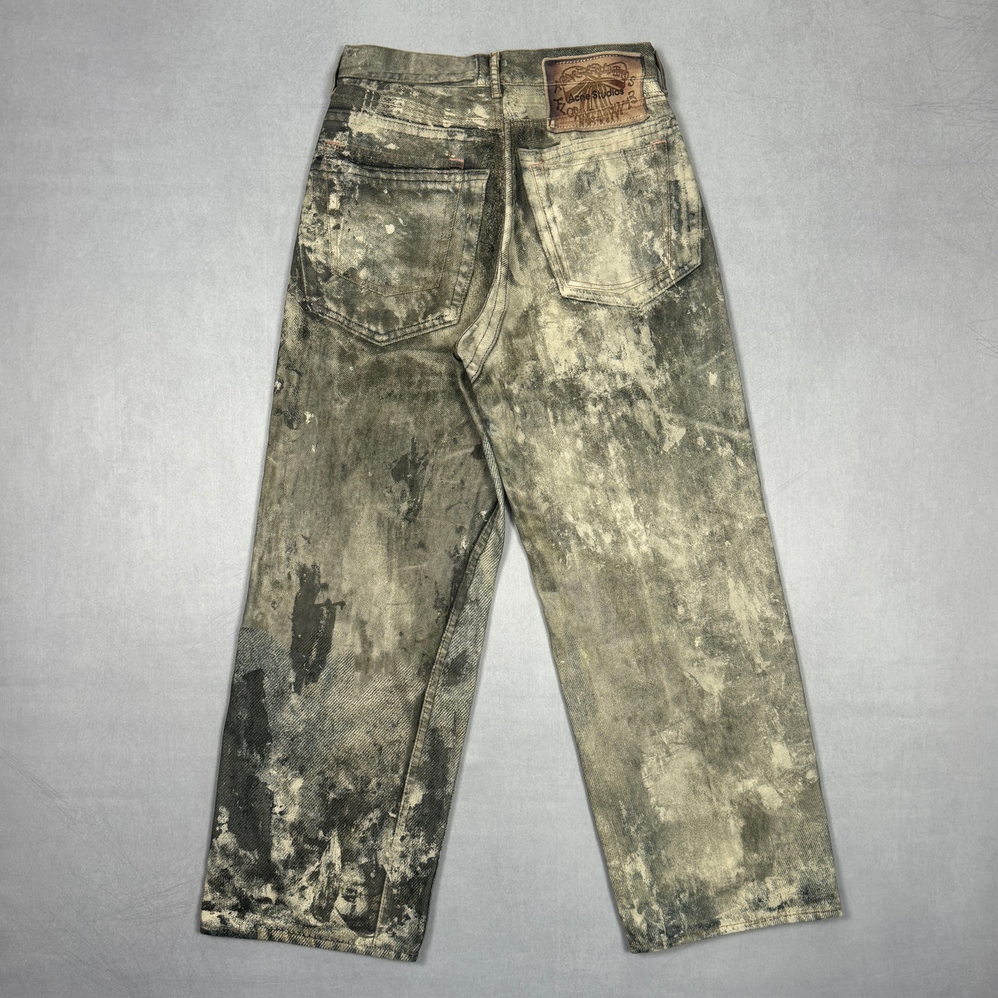 1981M Cold Grey Trompe L’oeil Pants