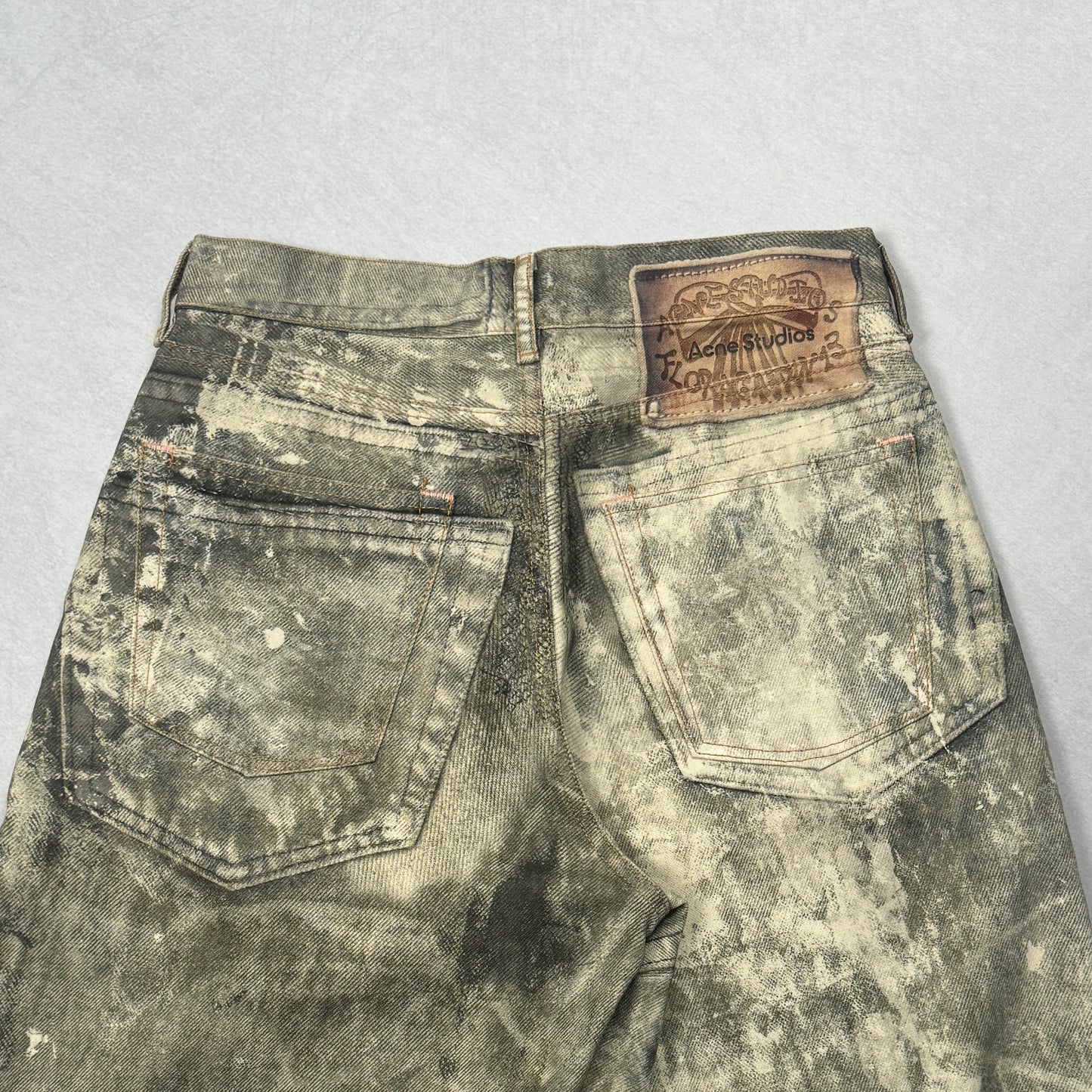 1981M Cold Grey Trompe L’oeil Pants