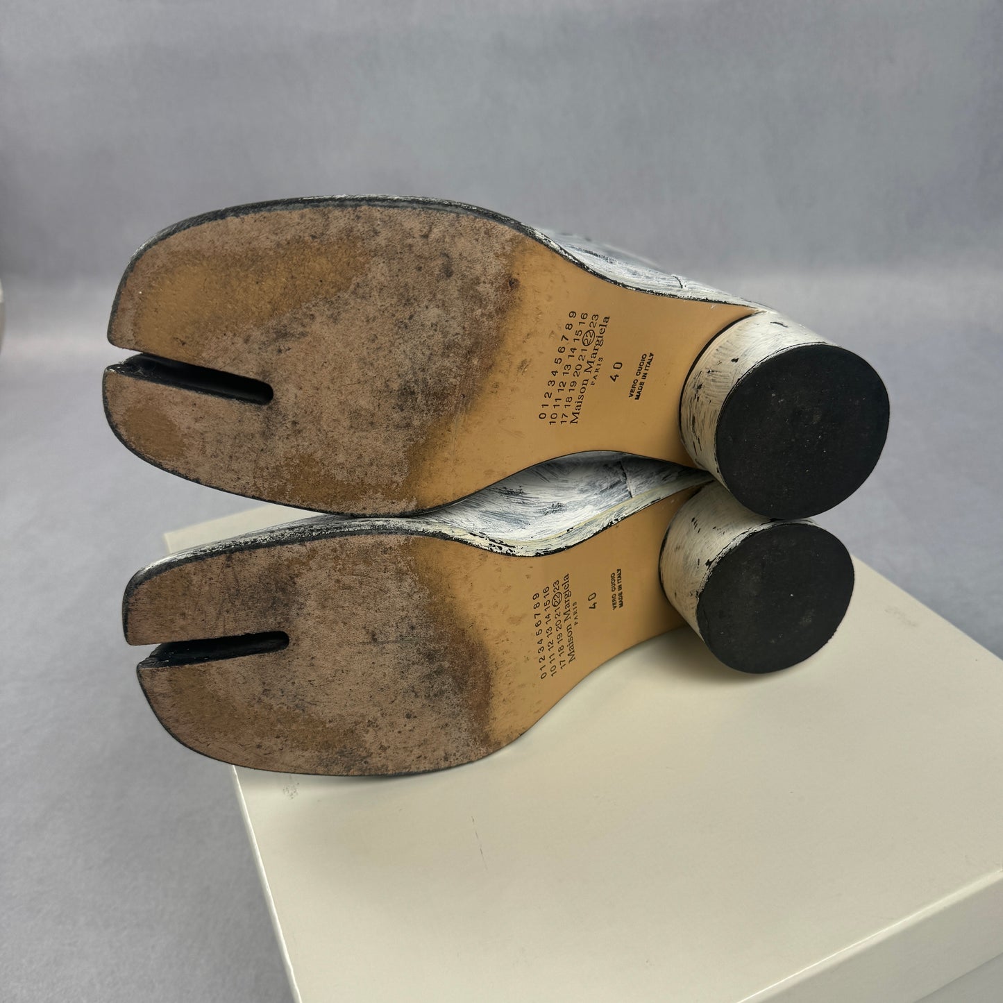 Painted Tabi Boots