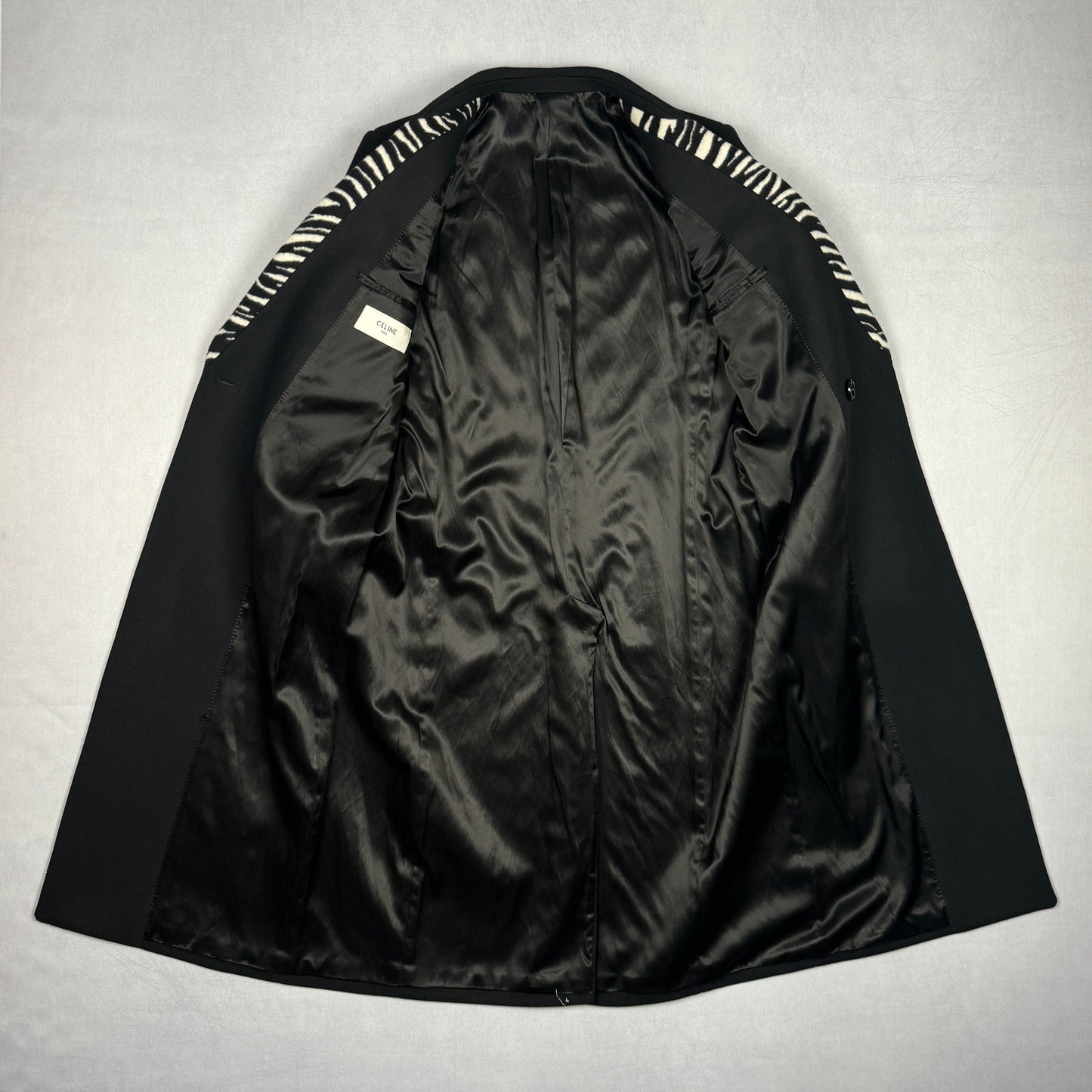 FW21 Oversized Long Wool Pea Coat