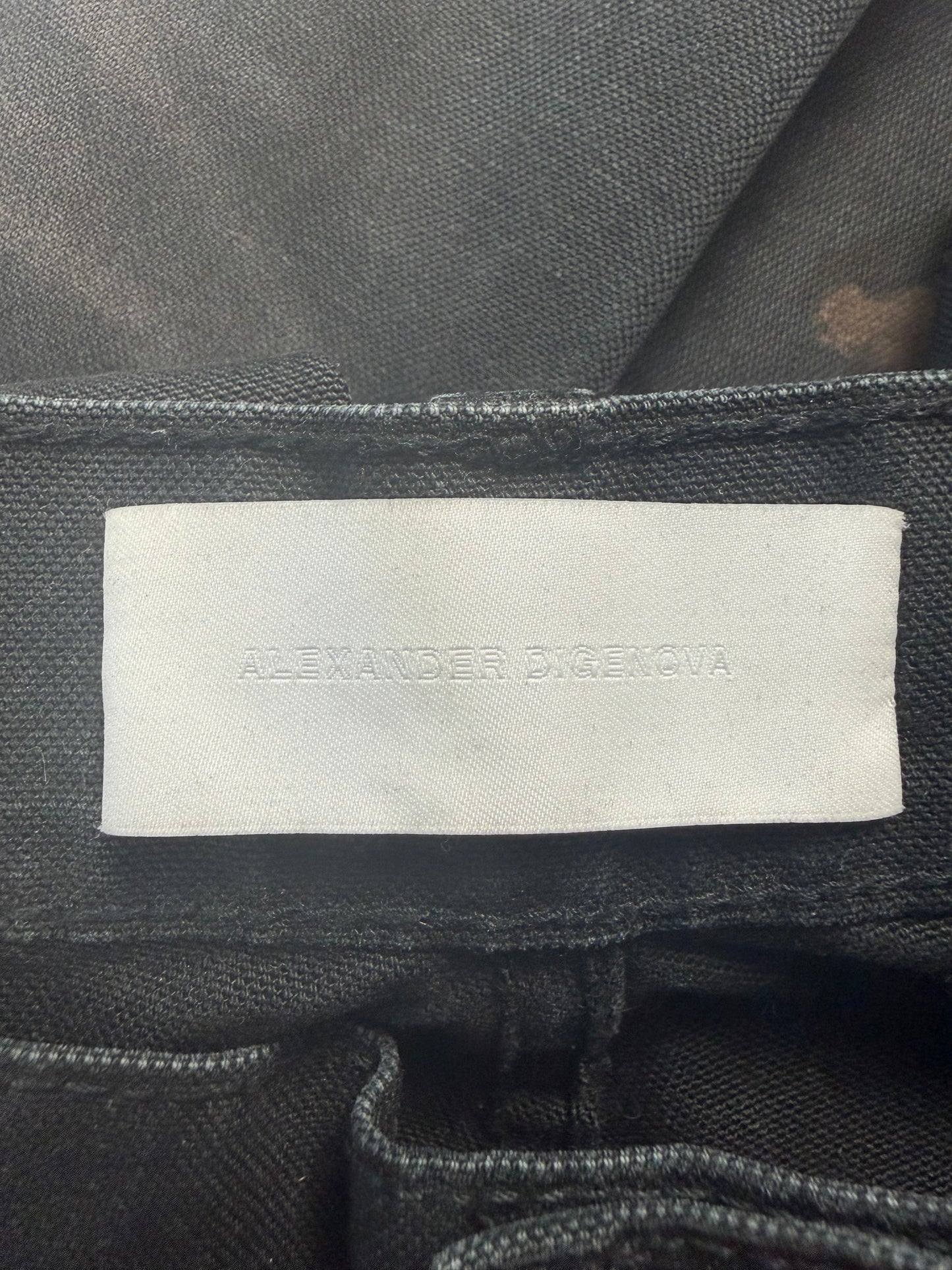 Black Underground Painter Pants