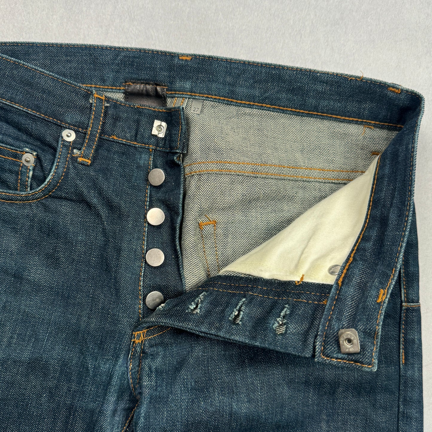 SS07 Raw Indigo Denim