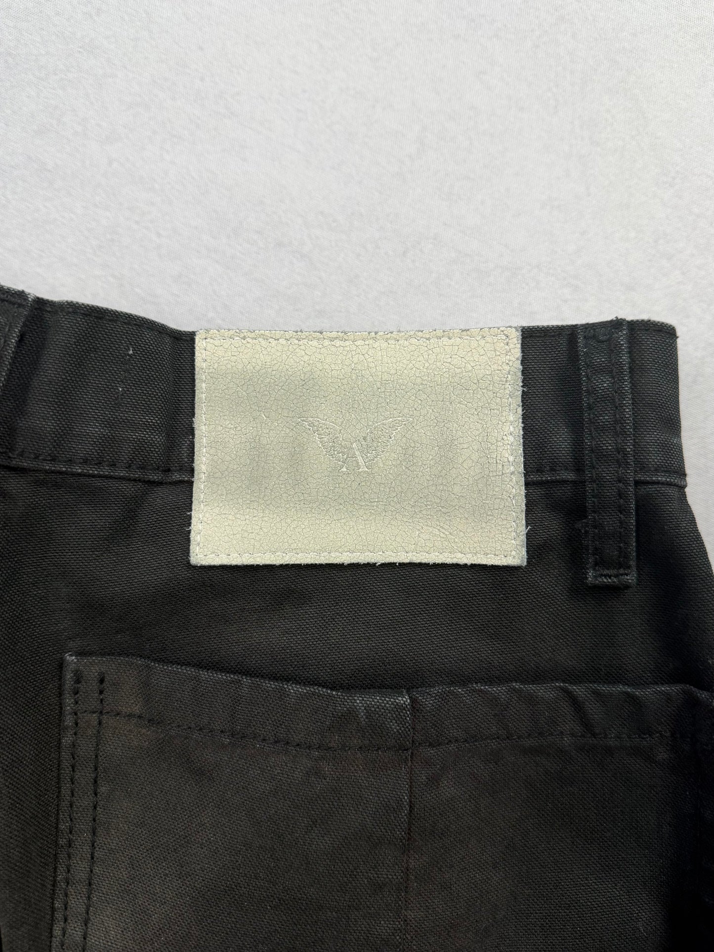 Black Underground Painter Pants
