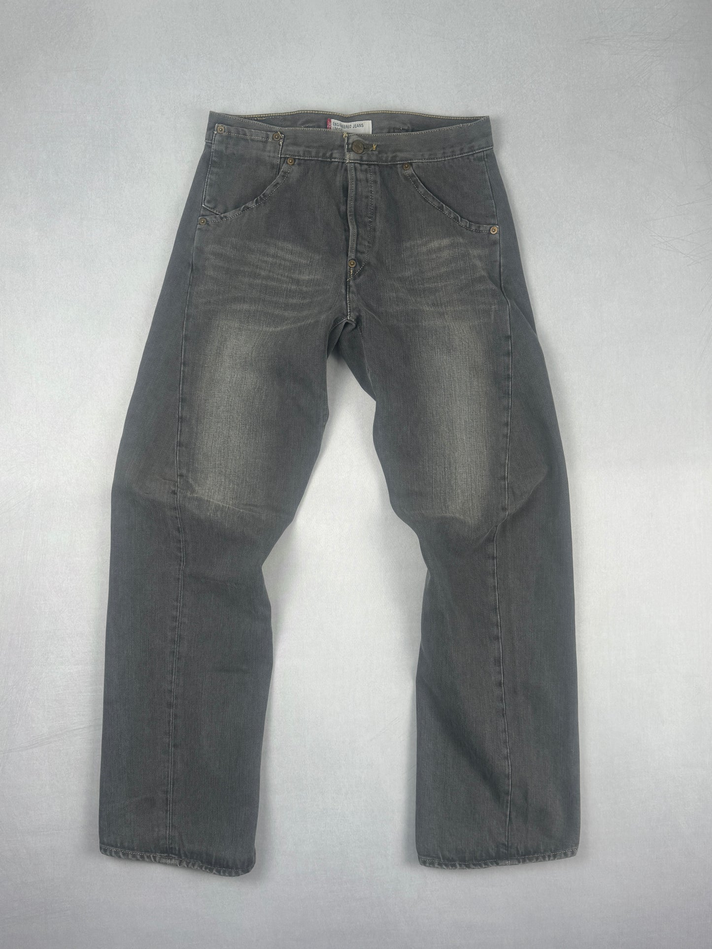 2000 Cinch Back Loose Fit Engineered Jeans