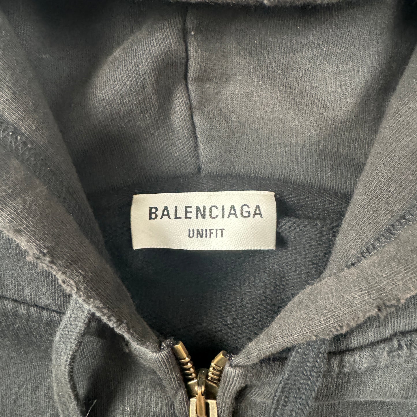 Metal Zip-Up Hoodie