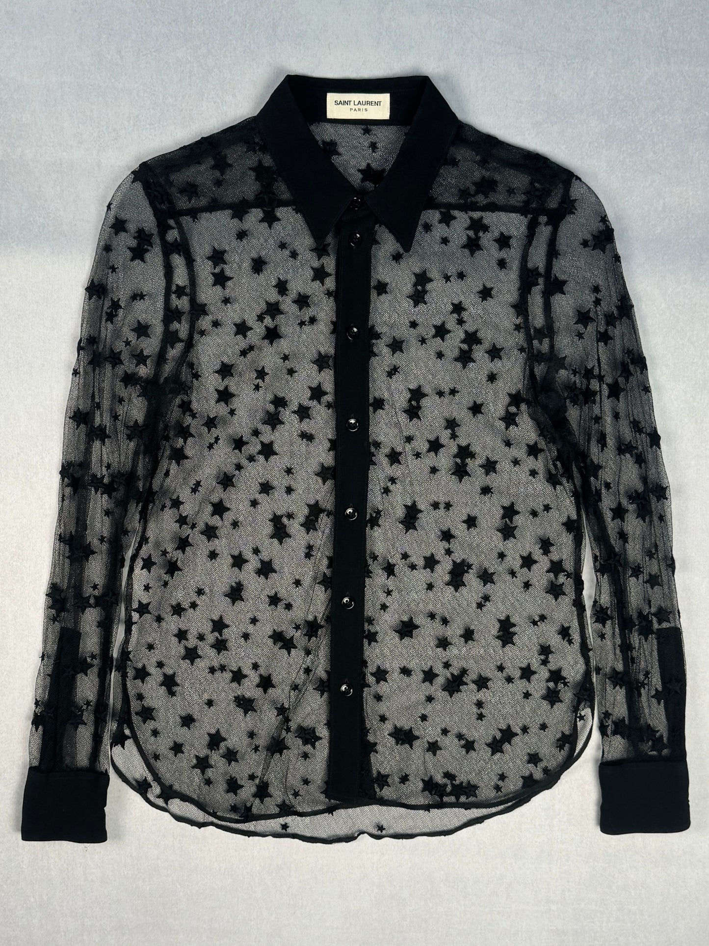 Sample Lace Star Button-Up Shirt