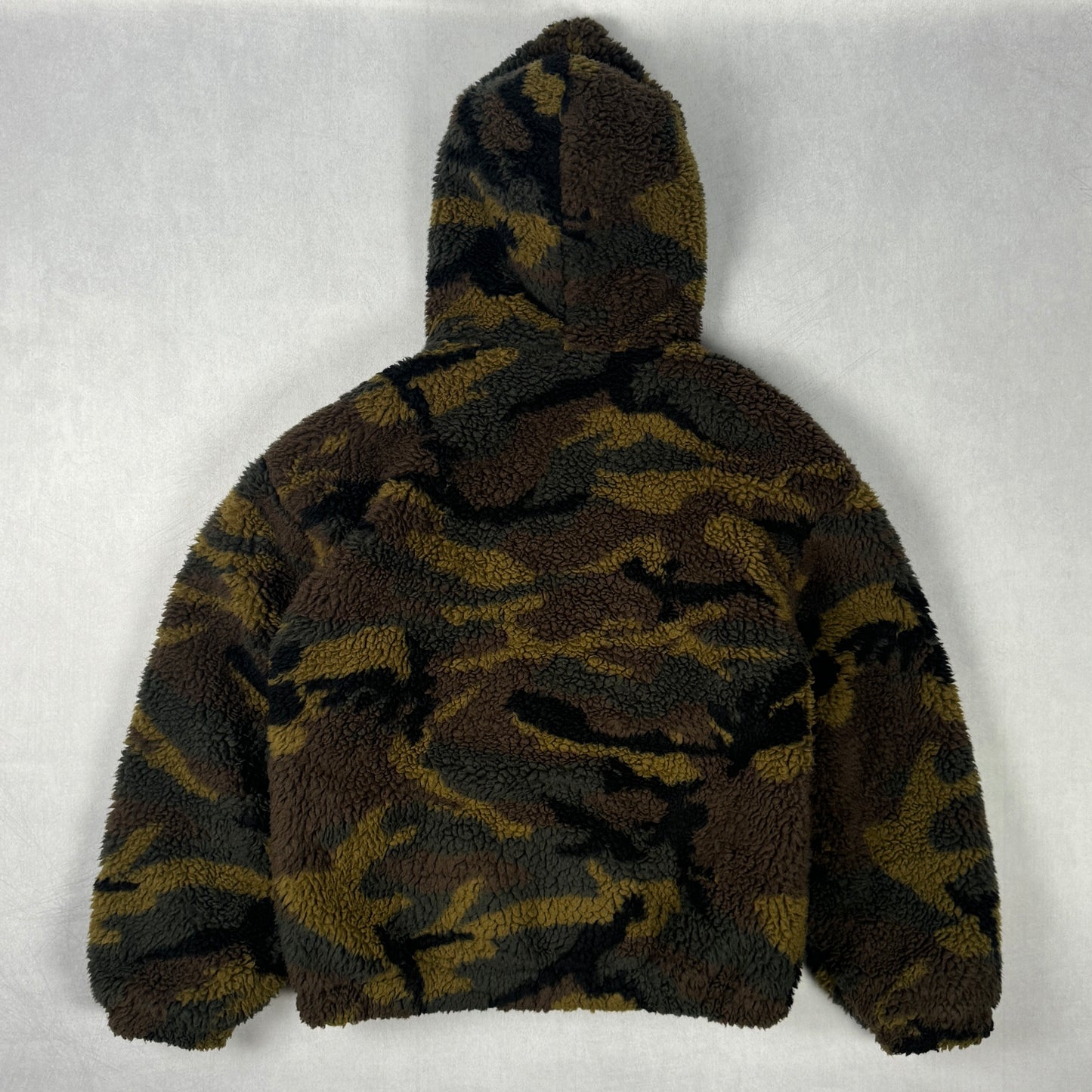 Men’s FW22 Camo Quilted Sherpa Jacket (S-M)