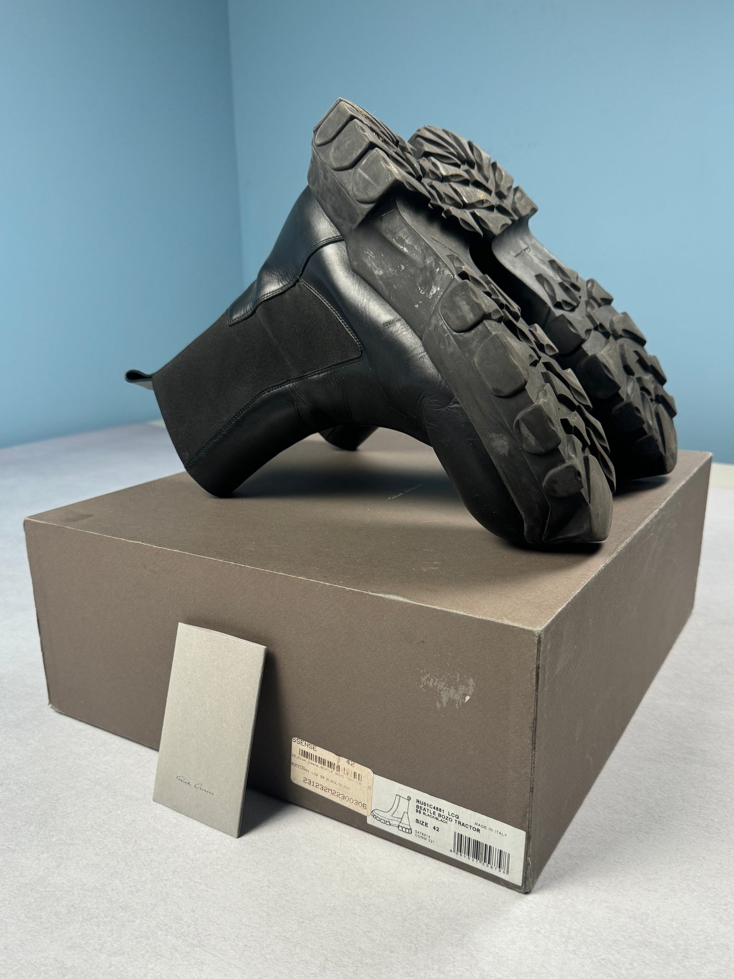 SS22 Beatle Bozo Tractor Boots