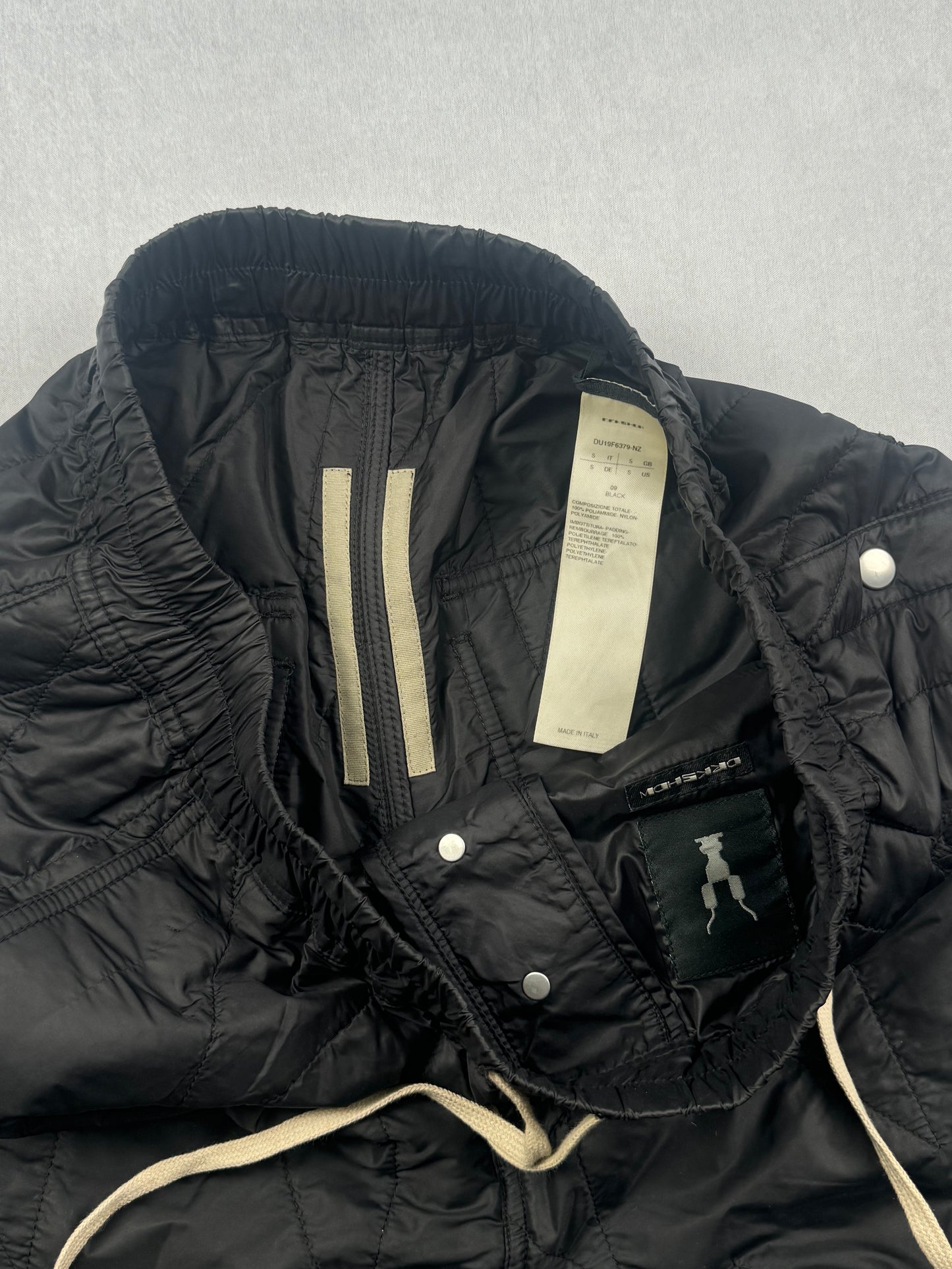 FW19 Quilted Nylon Easy Pusher Pants