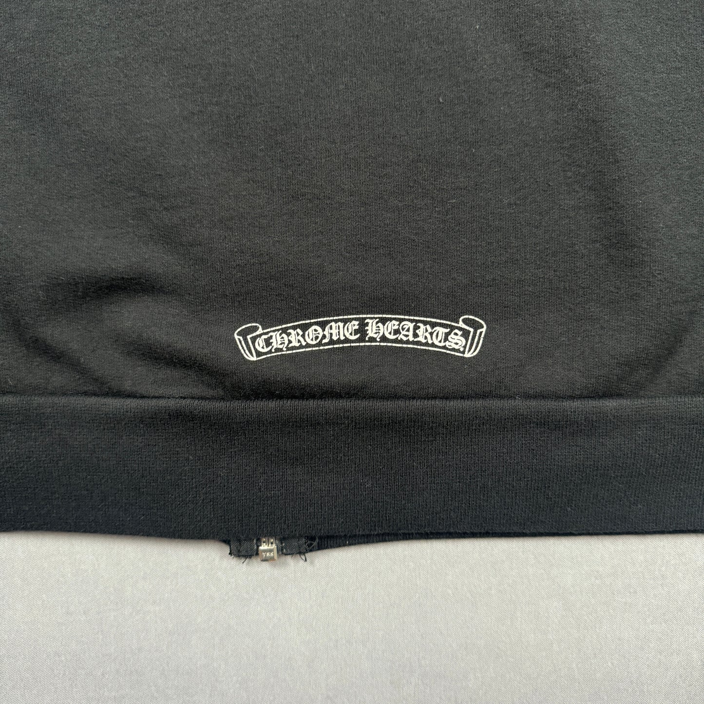 Made in Hollywood Red Plus Cross Zip-Up Hoodie