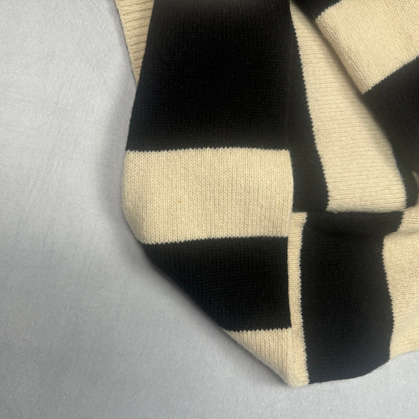 FW01 “Riot! Riot! Riot!” Striped Wool Turtleneck Sweater (50)