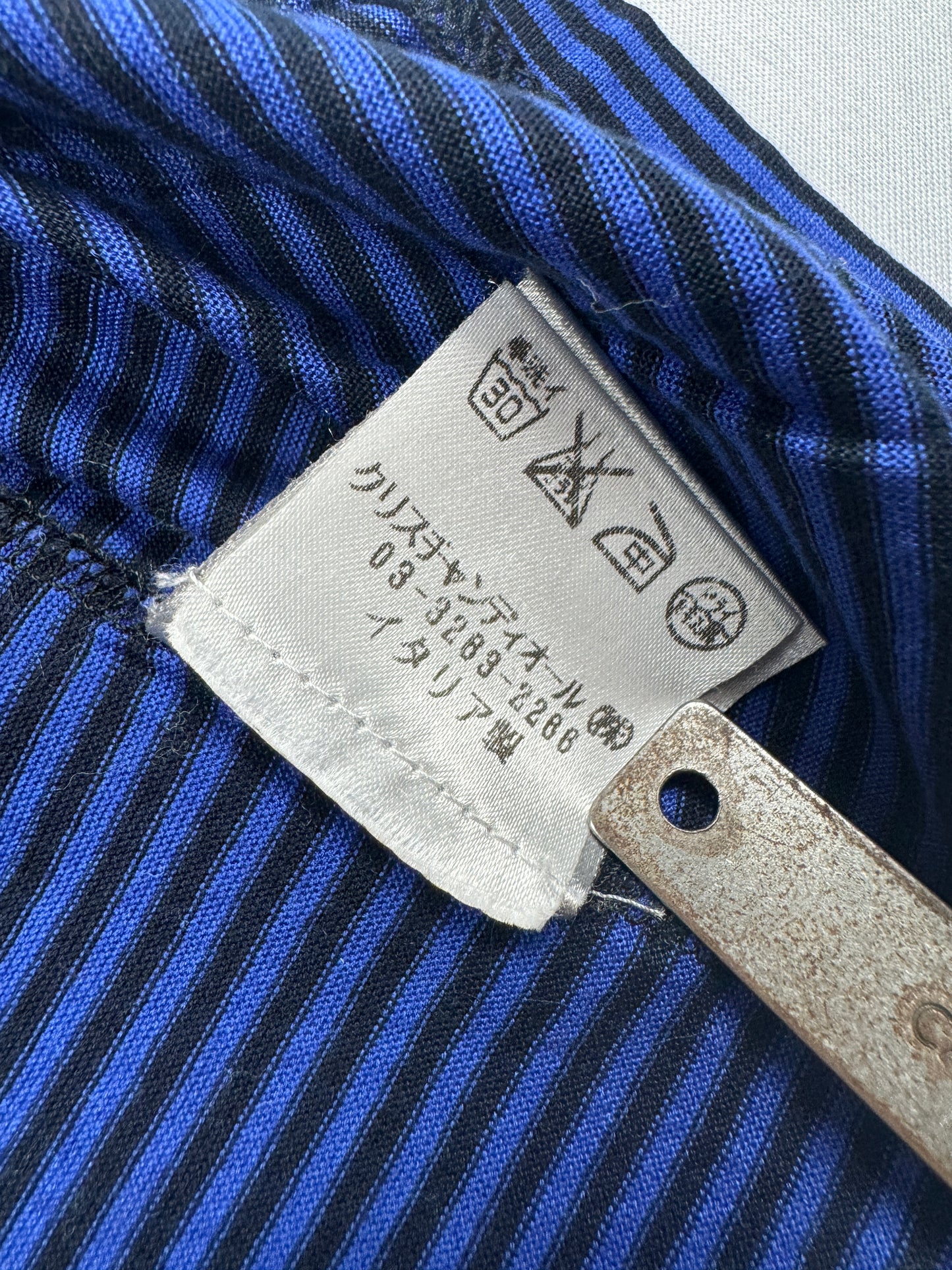 SS06 Striped Polo Shirt (Blue)