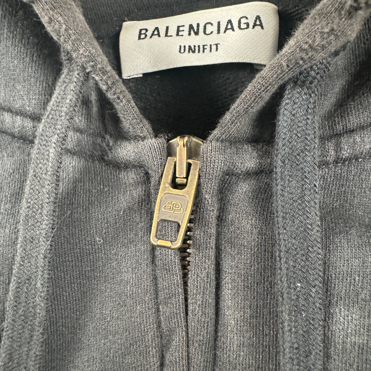 Metal Zip-Up Hoodie