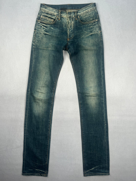 SS07 Spider Web Skinny Jeans