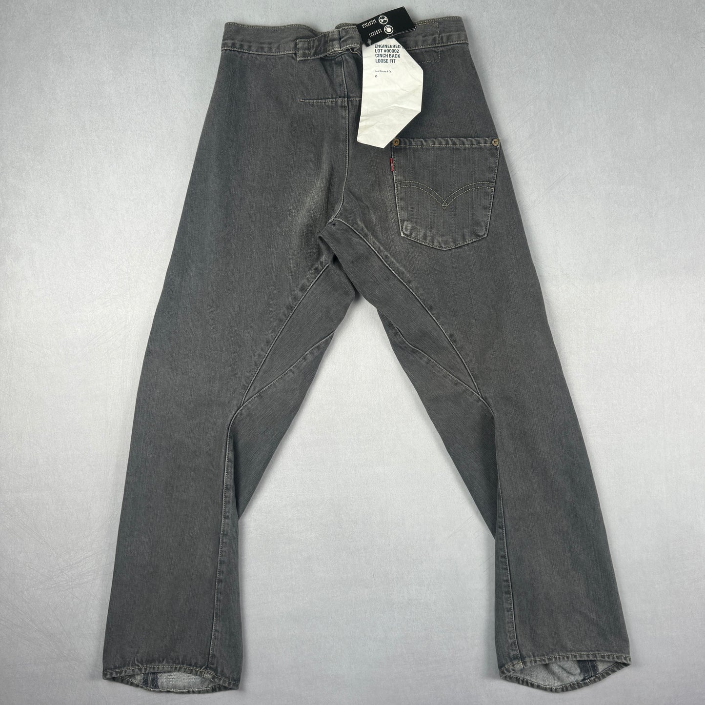 2000 Levi’s Japanese Cinch Back Engineered Jeans