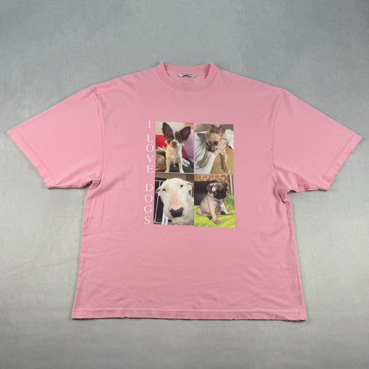2020 “I Love Dogs” Graphic T-Shirt (Pink)
