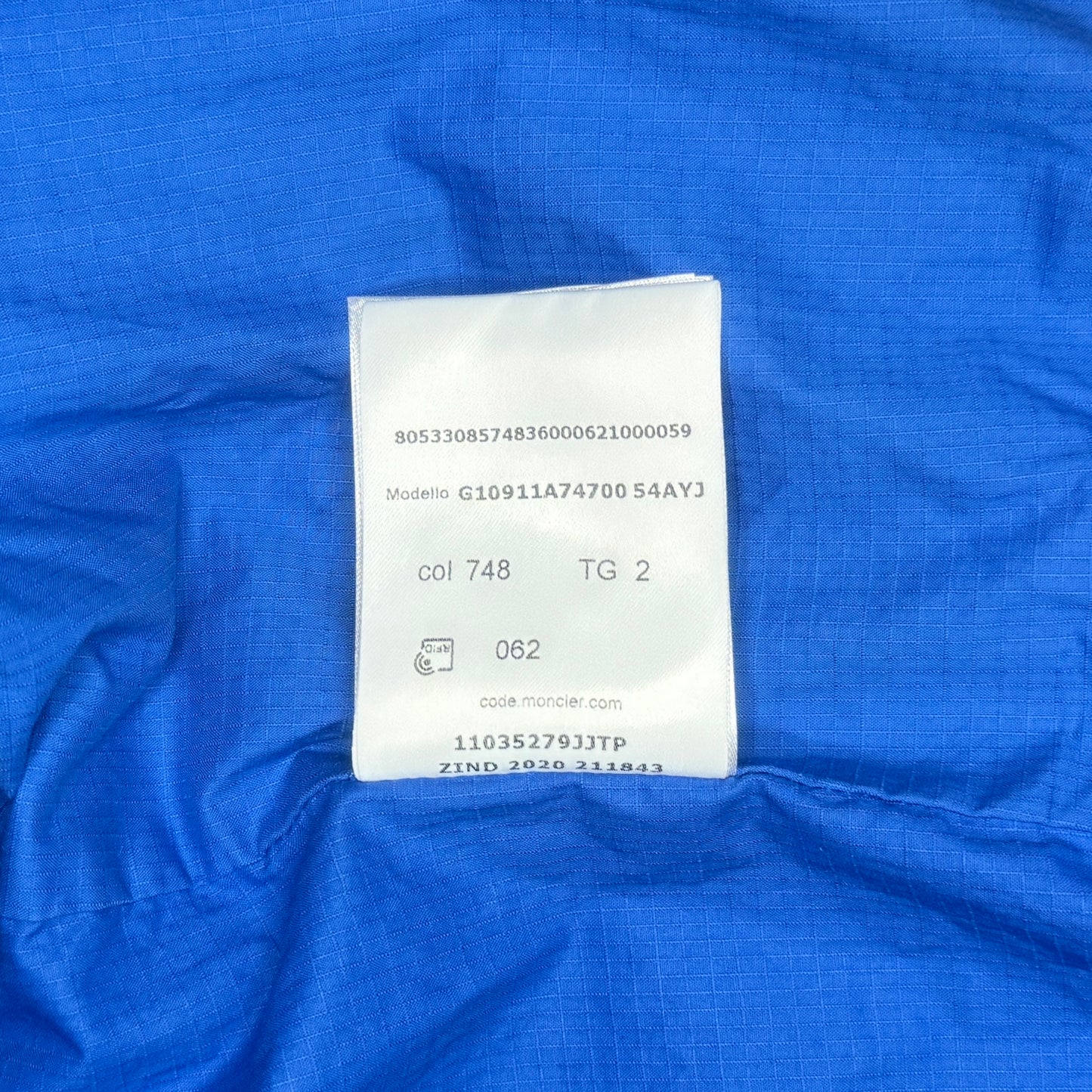 2020 “Brize” Giubbotto Windbreaker Jacket with Packable Hood (M)