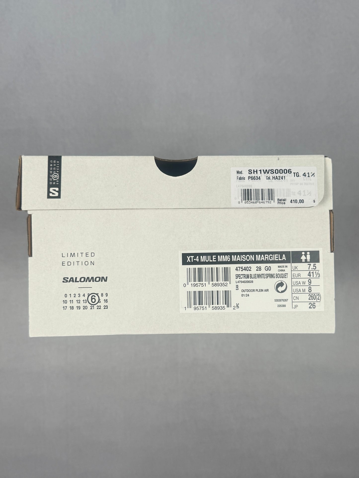 MM6 XT-4 Mules (Spectrum Blue/White/Spring Bouquet)