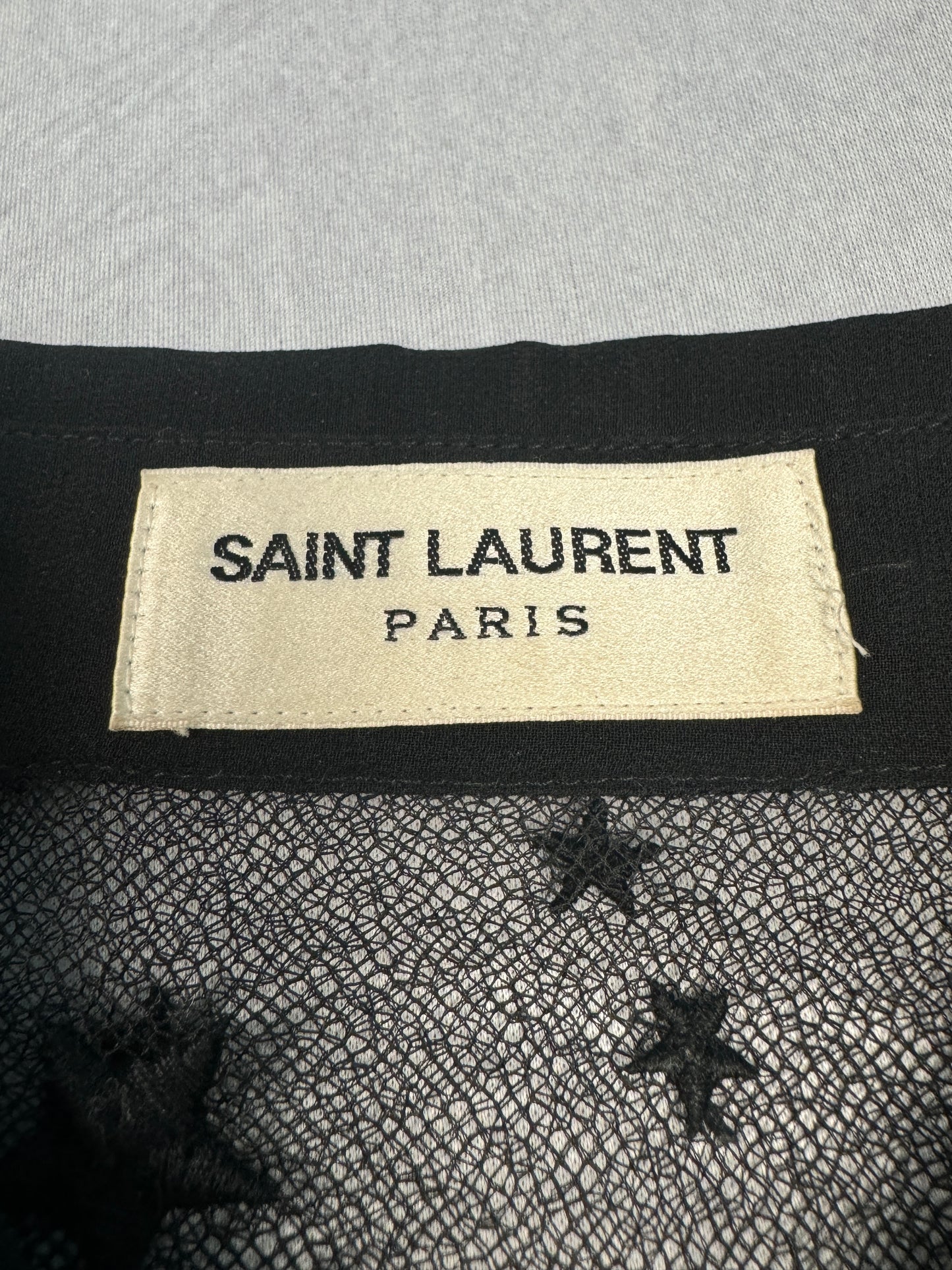 Sample Lace Star Button-Up Shirt
